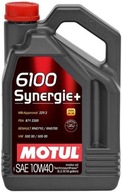 MOTUL 6100 SYNERGIE+ 10W40 A3/B4 API SN/CF 5L