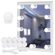 LED ZRKADLOVÉ LAMPY MAKEUP SET 10 KS