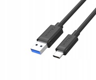 USB 3.0 typ A - typ C kábel M-M 1,5 m Unitek