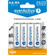 EVERACTIVE AA/HR6 2500mAh batéria (4 ks)