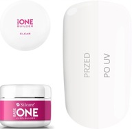 Silcare Base One Clear Nail Builder Gél ​​Manikúra Pedikúra 100g