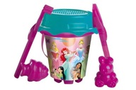 PRINCESS SAND SET BUCKET formičky lopata hrable 0442