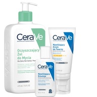 CeraVe Set hydratačný krém na tvár SPF50 gél