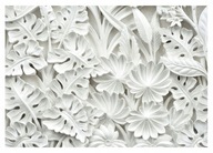 Fototapeta WHITE LEAVES Alabaster Garden 368x254