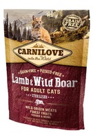 Carnilove Cat Lamb & Wild Boar Sterilized - ja