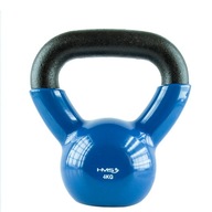 KNV04 KETTLEBELL POTAŽENÝ VINYLOM 4,0 KG HMS