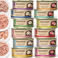 GRANDORF krmivo pre CAT MIX 12 príchutí 840g