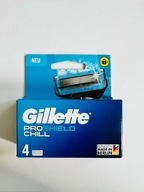 Náplne Blades Čepele žiletiek nože pre žiletky Gillette ProShield Chill 4 ks.