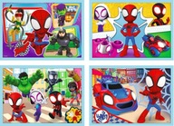 4v1 PUZZLE SPIDEY'S TEAM SPIDEY SPIDERMAN MARVEL