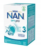 NESTLE NAN OPTIPRO 3 umelé mlieko 650g