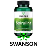 SWANSON SPIRULINA 500 mg 180 detoxikačná očista