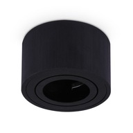 Prisadené svietidlo KOBI ROUND MOVABLE + LED Black