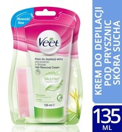 Veet Depilačný krém do sprchy 135 ml