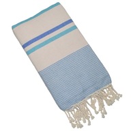 FOUTA Arabský uterák do sauny Spa plážový hammam bavlna 200 x 100