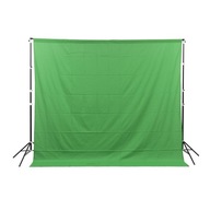 GlareOne Green Screen - zelené látkové pozadie 3x3