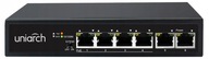 POE switch pre kamery 6 portov 4x PoE 100Mbps