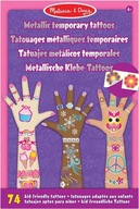 Dočasné tetovanie Melissa & Doug – kovové