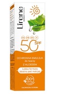 Lirene, Ochranná emulzia na tvár SPF 50, 50 ml