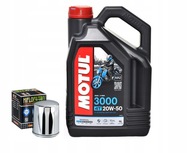 OLEJOVÝ MOTUL 3000 20W50 + FILTER Hiflo HARLEY DAVIDSON