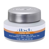 IBD Hard Gel LED/UV Builder Puding Stavebný gél Ružový 14 g