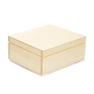 Drevená krabica 20 x 20 krabica krabica štvorcová decoupage