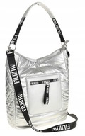 Dámska kabelka Messenger Bag na ráme City Messenger Bag GD631 Silver