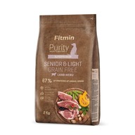 Fitmin pes Purity Grain Free Senior&Light Lamb - 2 kg