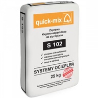 QUICK-MIX S102 Maltové lepidlo na polystyrén a sieťku