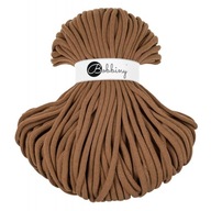 Bavlnená šnúrka Macrame 9 mm Bobbiny Caramel