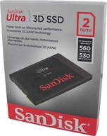 SANDISK ULTRA 3D SSD 2TB SATA 2,5'' 560 MB/s