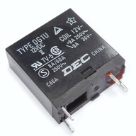 [3ks] DG1U-12VDC Reléová cievka 12V_ 270 Ohm, 8A/250V