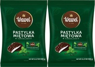 Wawel Pastylka Mätové cukríky v čokoláde 1 kg x2