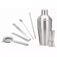 Barový set šejker 550ml na koktaily, 6 kusov. KINGHOFF KH-1392