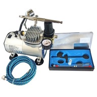 Airbrush kit TG130 s dvomi tryskami mini kompresor