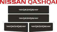 Ochranné fólie Nissan Qashqai Karbónové prahy dverí