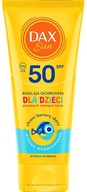 DAX OCHRANNÁ VODEODOLNÁ EMULZIA PRE DETI NA SLNKU SPF 50, 100 ML - CESTOVNÉ