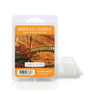 Vonný vosk Amber Wood Kringle Candle