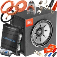 VÝKONNÝ BOX BOX AKTÍVNY SUBWOOFER KÁBLE ZOSILŇOVAČA JBL 900W