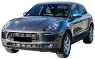 DEKORATÍVNE KRYTY NA ZRKADLÁ PORSCHE MACAN