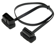 Univerzálny OBD2 16 PIN tenký predlžovací kábel 60cm