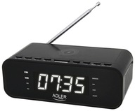 Prenosné RÁDIO s budíkom WIRELESS ADLER M1