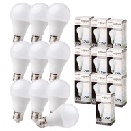 10X LED ŽIAROVKA A60 CLASSIC E27 12W NW ECOLIGHT