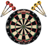 ŠTÍT NA DOSKU WINMAU PRO SFB SIZAL + 6 ŠÍPKY