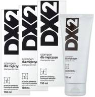 DX2 šampón proti šediveniu (strieborný) 3 x 150 ml