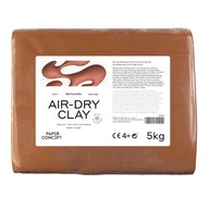 Samotvrdnúca hlina Air-Dry Clay - PaperConcept - Terracota, 5 kg