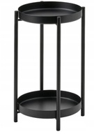 OLIVBLAD STOJAN NA KVETY IKEA BLACK METAL LOFT