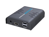 HDMI na IP prevodník + KVM USB prijímač - RX