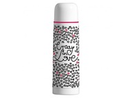 Metal THERMOS 500ML Love CRAZY IN LOVE AMBITION