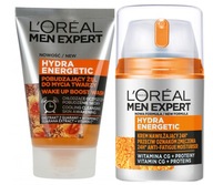 Pleťový krém a gél Loreal Men Expert Hydra