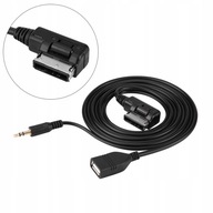 Car Audio AUX USB adaptérový kábel pre Mercedes